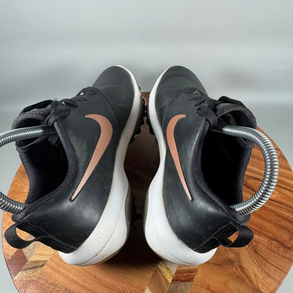 Nike Roshe G Tour Womens Golf Shoes Black Metallic Bronze AR5582-001 Size 6